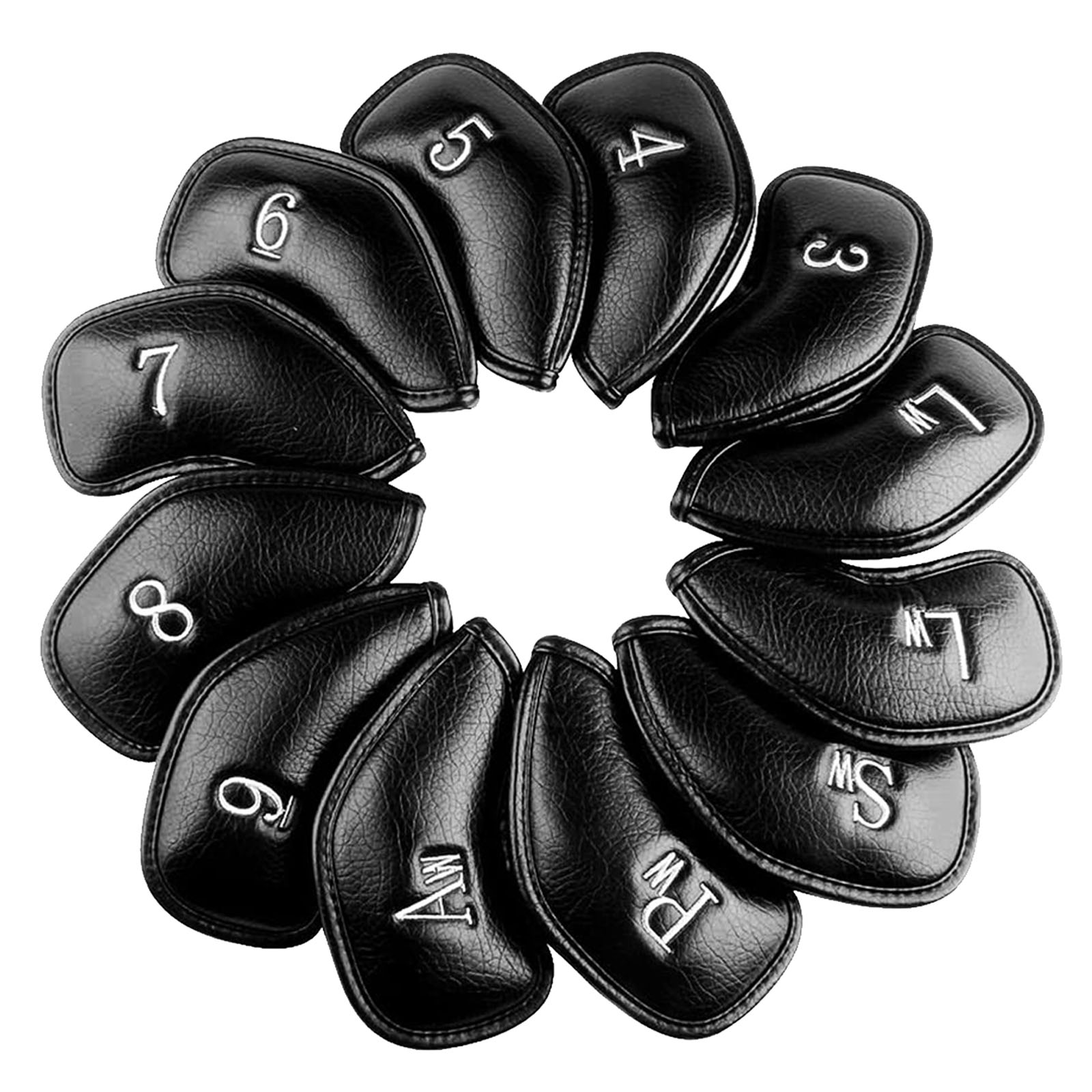 Golf Equipment Organizer - Fundas de Cuero Sintético Premium para