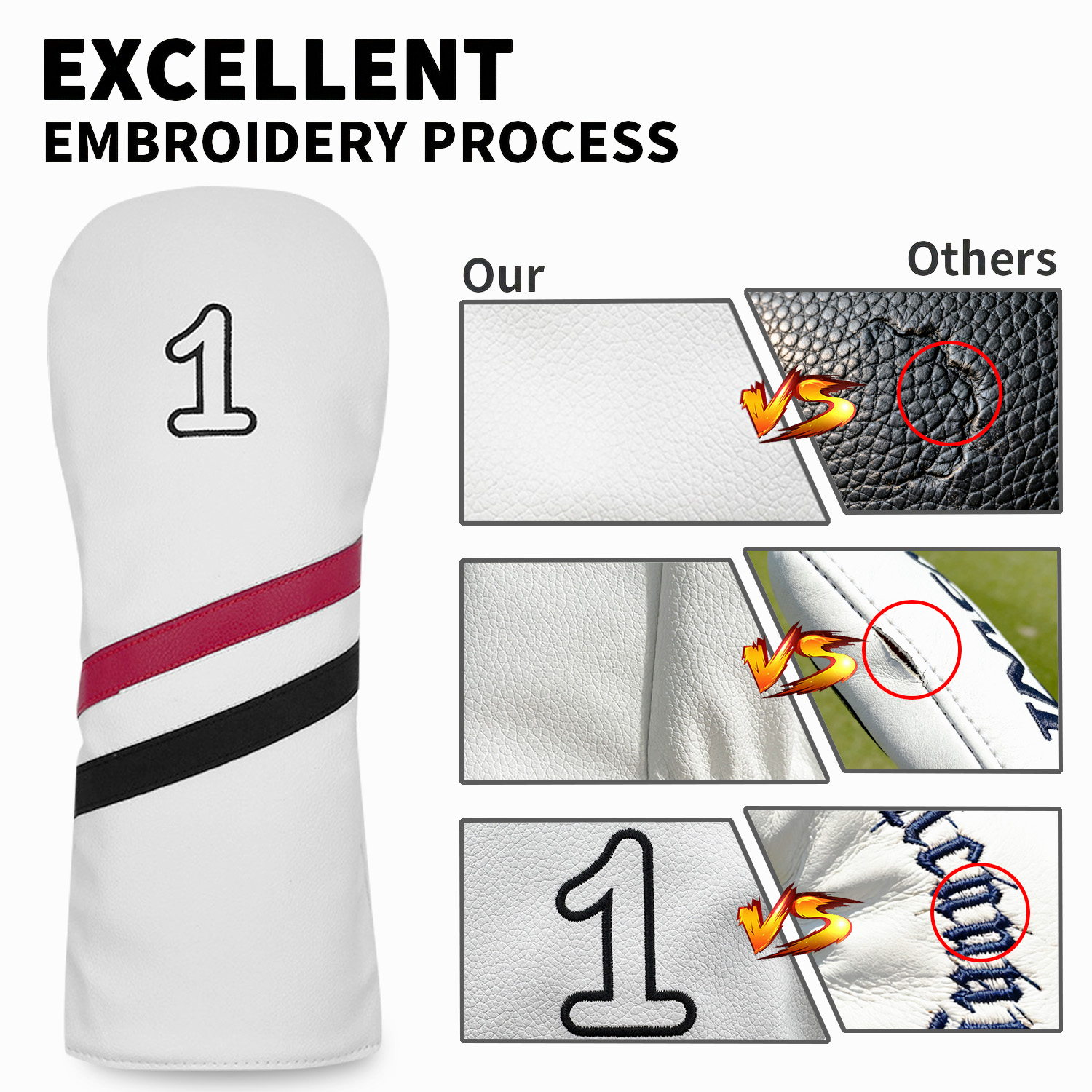 Club de Golf # 1 # 3 # 5 # Fun - Golf Equipment Organizer reseña y precio